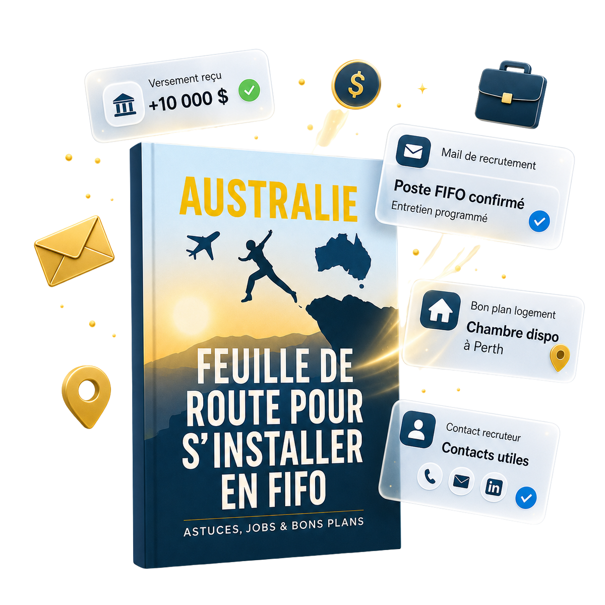 E-book Dream Australia : guides PVT, CV et contacts recruteurs en Australie